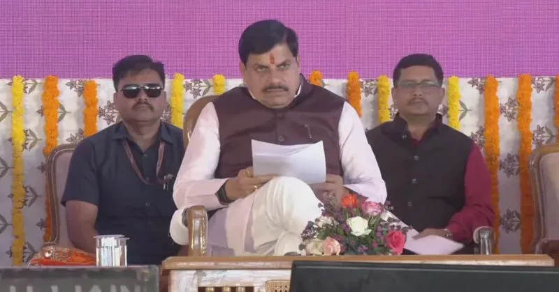 CM Mohan Yadav inaugurates development works in Ujjain
