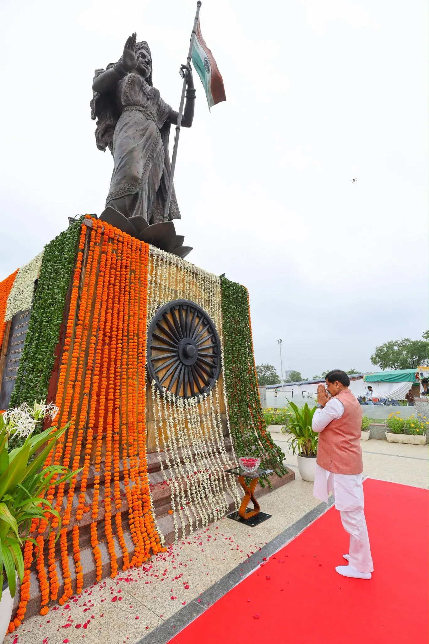 CM Mohan Yadav inaugurates Pravasi Senani Veethi at Bhopal's Shaurya Smarak