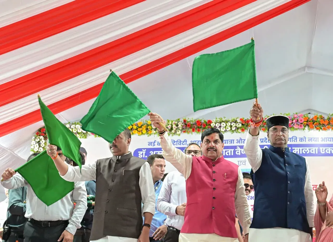 CM Mohan Yadav launches two new train stoppages at Bhopal's Nishatpura