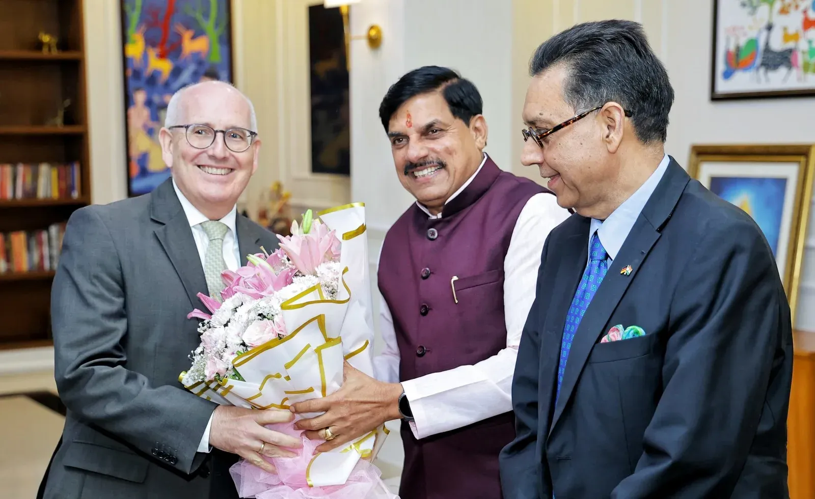 CM Mohan Yadav Meets German Consul General, Eyes MP Investment