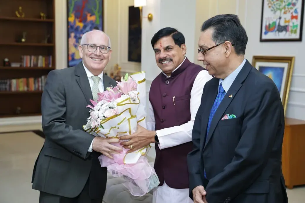 CM Mohan Yadav meets Germany's Consul General in Bhopal