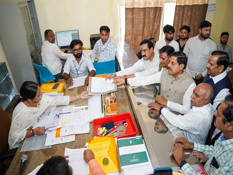 Datia bypoll: CM Mohan Yadav, Narottam Mishra rally behind BJP's Ashutosh Tiwari