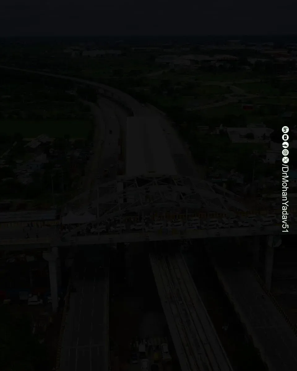 CM Mohan Yadav Opens MP's First Double-Layer Flyover in Indore