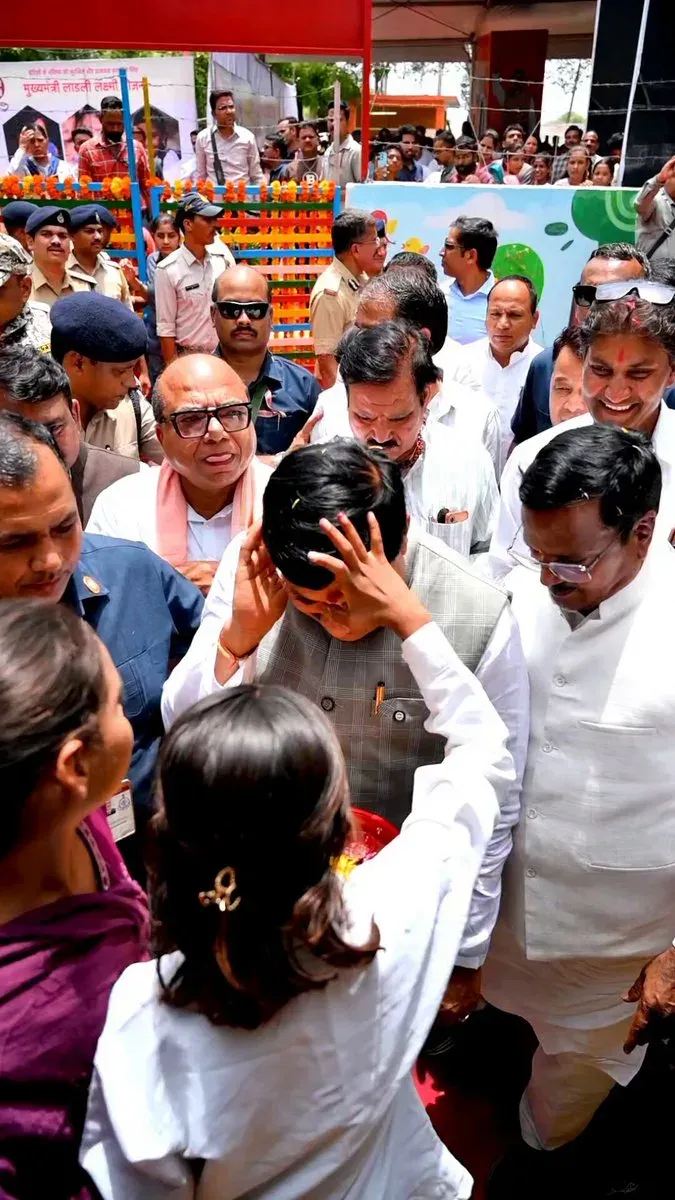 CM Mohan Yadav Reviews Anganwadi Upgrades in Ujjain