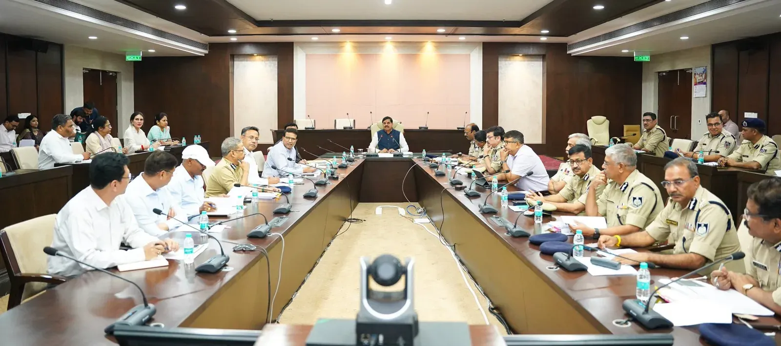 CM Mohan Yadav Reviews MP Home Dept, Orders Strict Law Enforcement