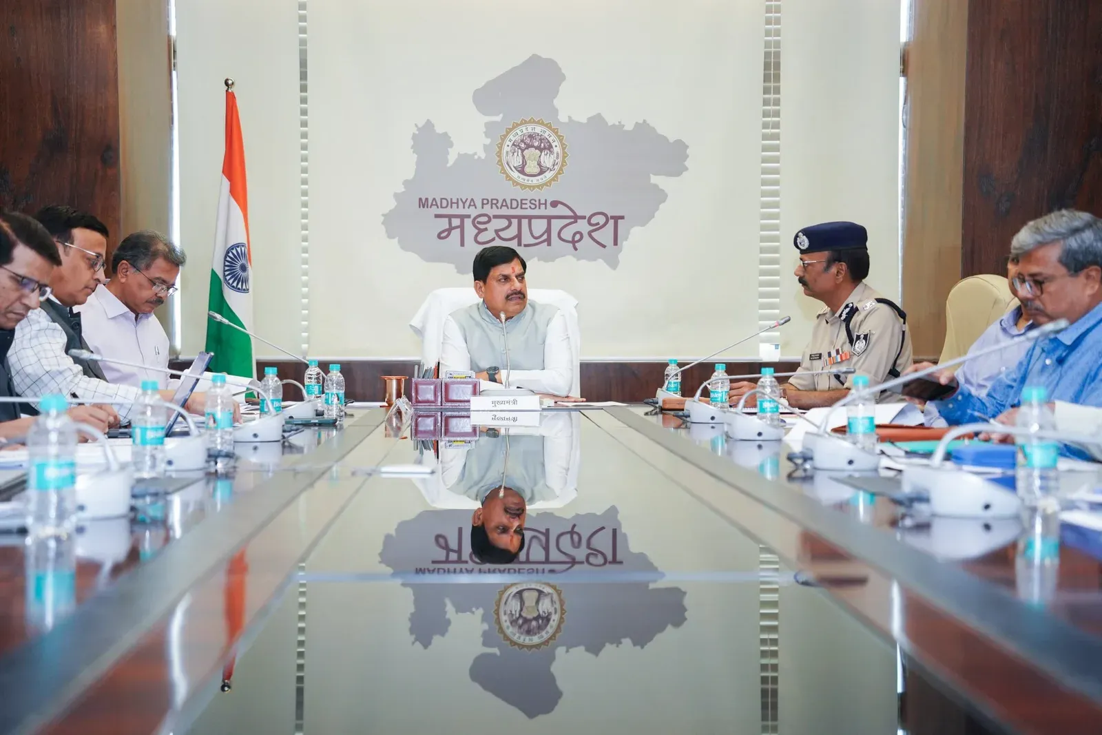 CM Mohan Yadav Reviews MP Law and Order Ahead of Festivals