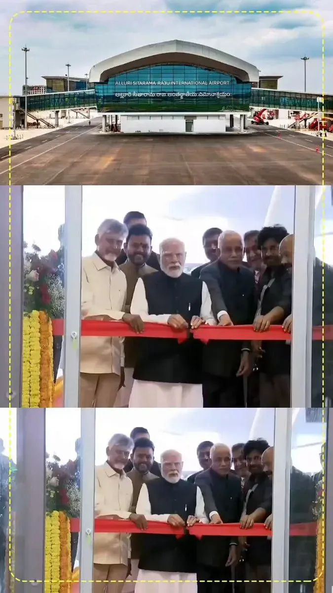 CM Naidu hails Bhogapuram airport inauguration by PM Modi