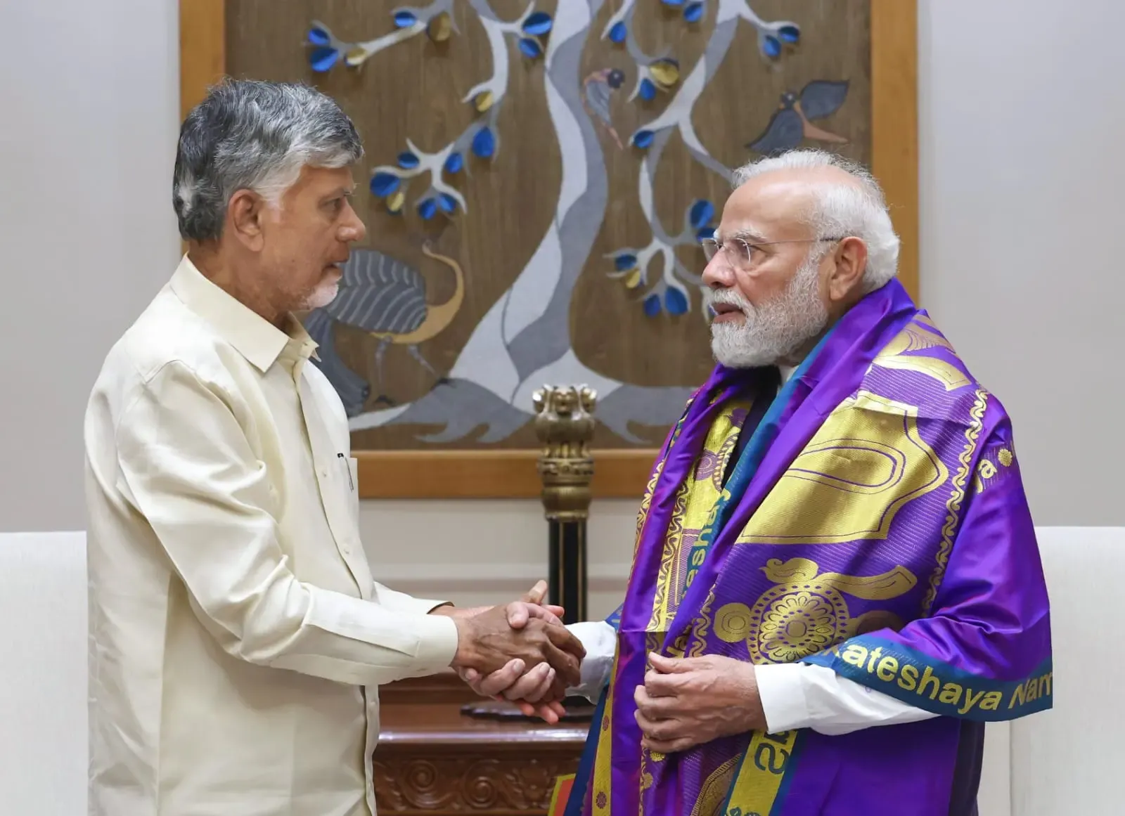 CM Naidu meets PM Modi, pushes Polavaram, Amaravati ring road and Vizag Metro