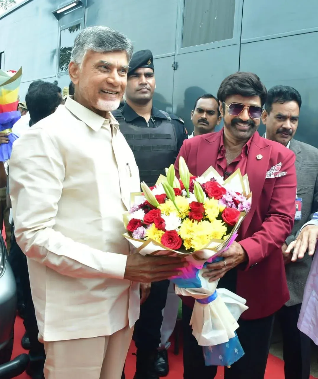 CM Naidu Wishes Balakrishna on Birthday, Hails Cancer Hospital Work