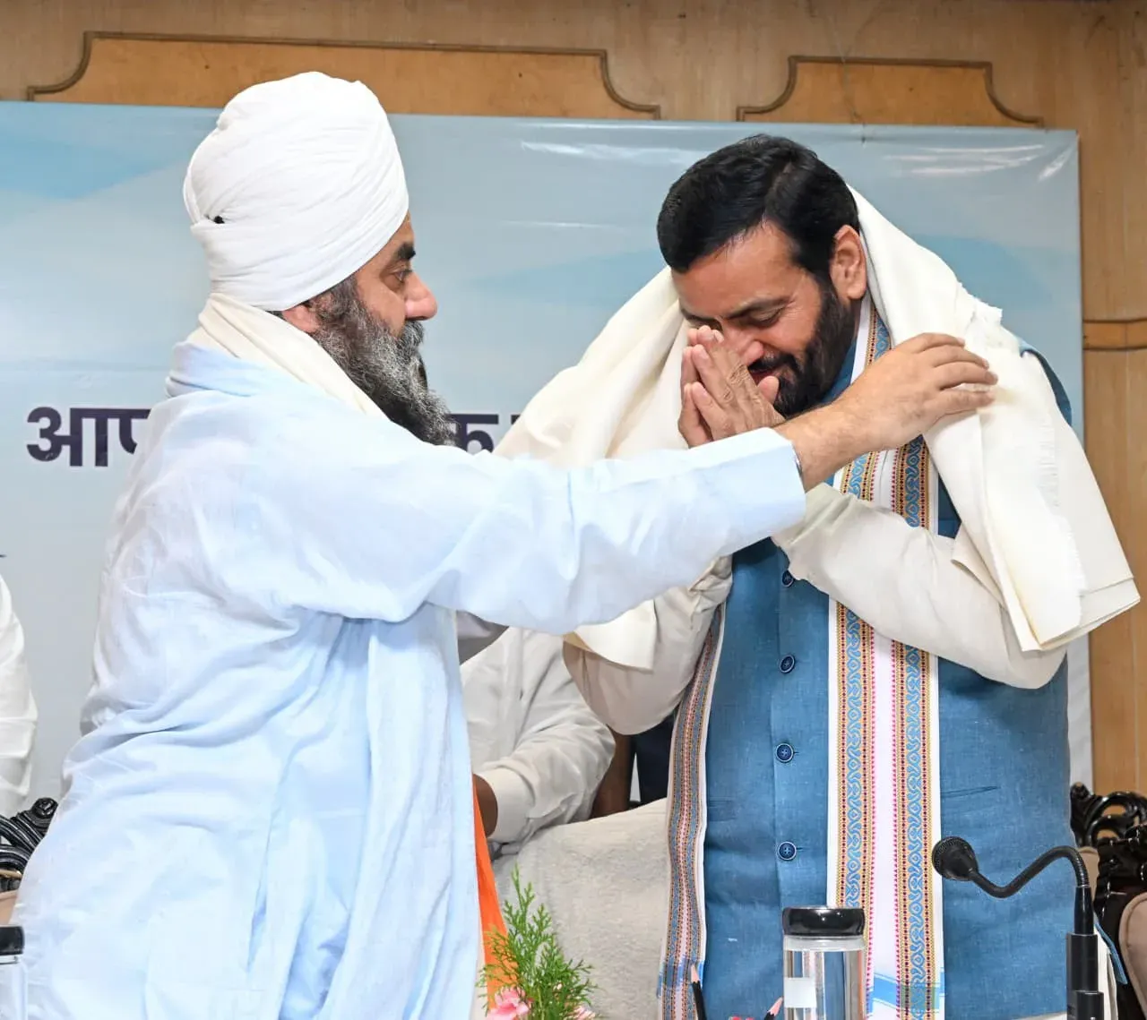 CM Nayab Saini addresses Sikh Sangat thanksgiving event in Chandigarh