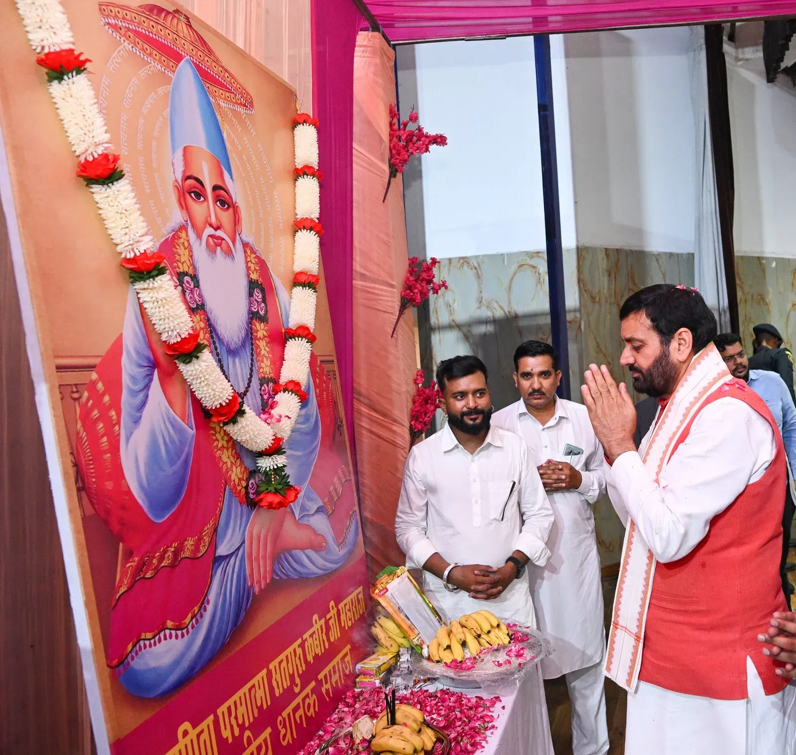CM Nayab Saini Attends Dhanak Samaj Meet in Ludhiana