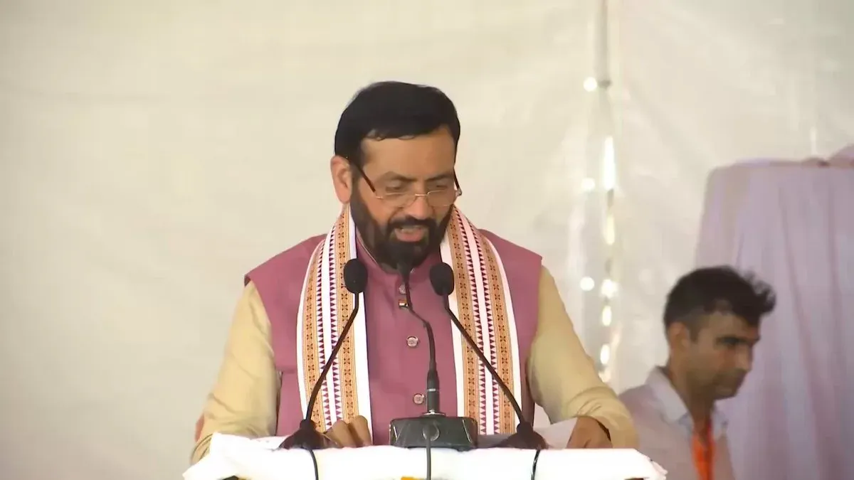 CM Nayab Saini attends Murti Pratishtha at Jind Ashram