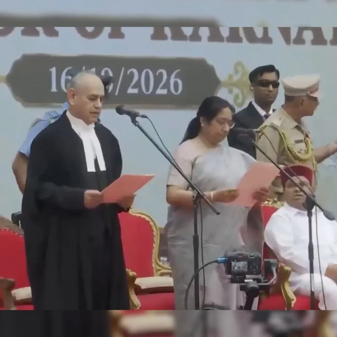 CM Nayab Saini congratulates Dr. Sudha Yadav on Karnataka Governor oath