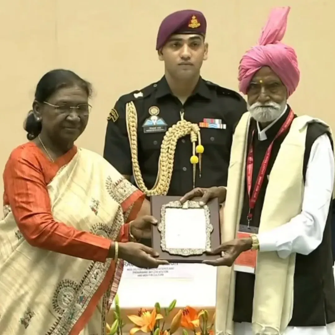 CM Nayab Saini Hails Hawa Singh Nath's Sangeet Natak Akademi Award
