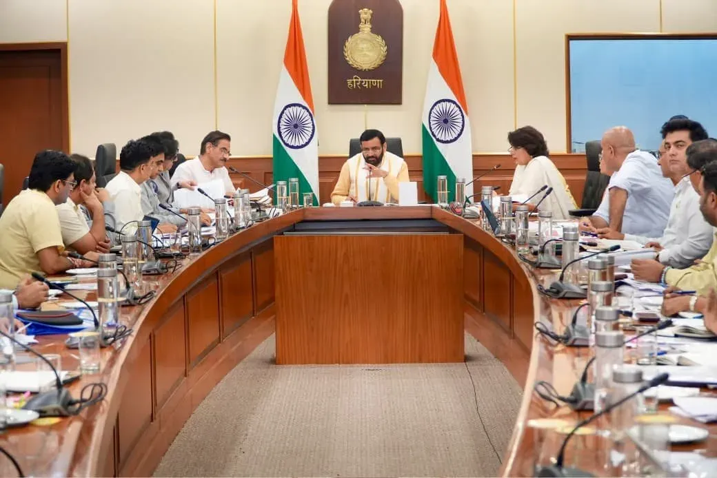 CM Nayab Saini Reviews AYUSH Dept Under Haryana Vision-2047