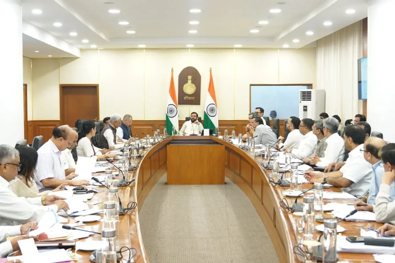 CM Nayab Saini Reviews Haryana Road Works, Orders Quality Push