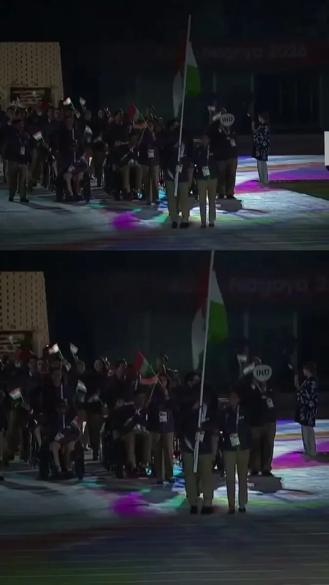 CM Nayab Saini sends off India's para athletes to Asian Para Games 2026