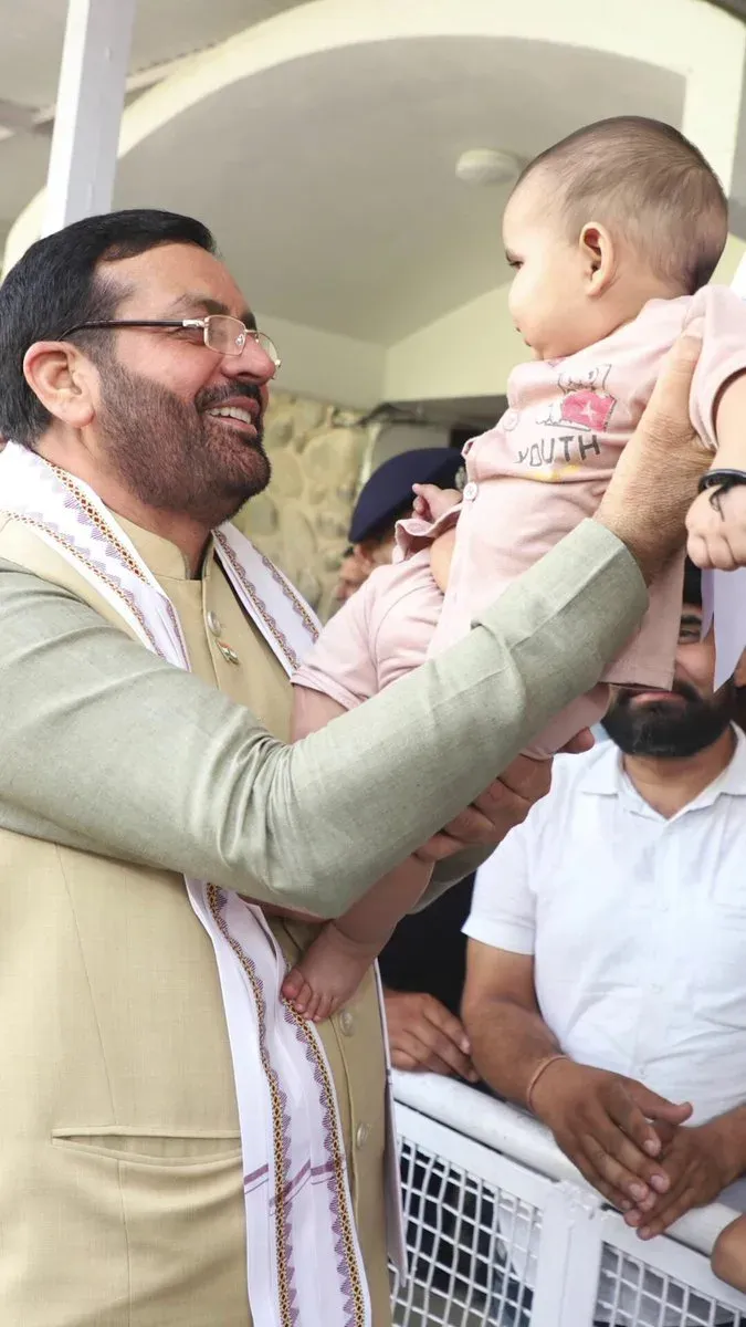 CM Nayab Saini shares Krishna devotional verse on X
