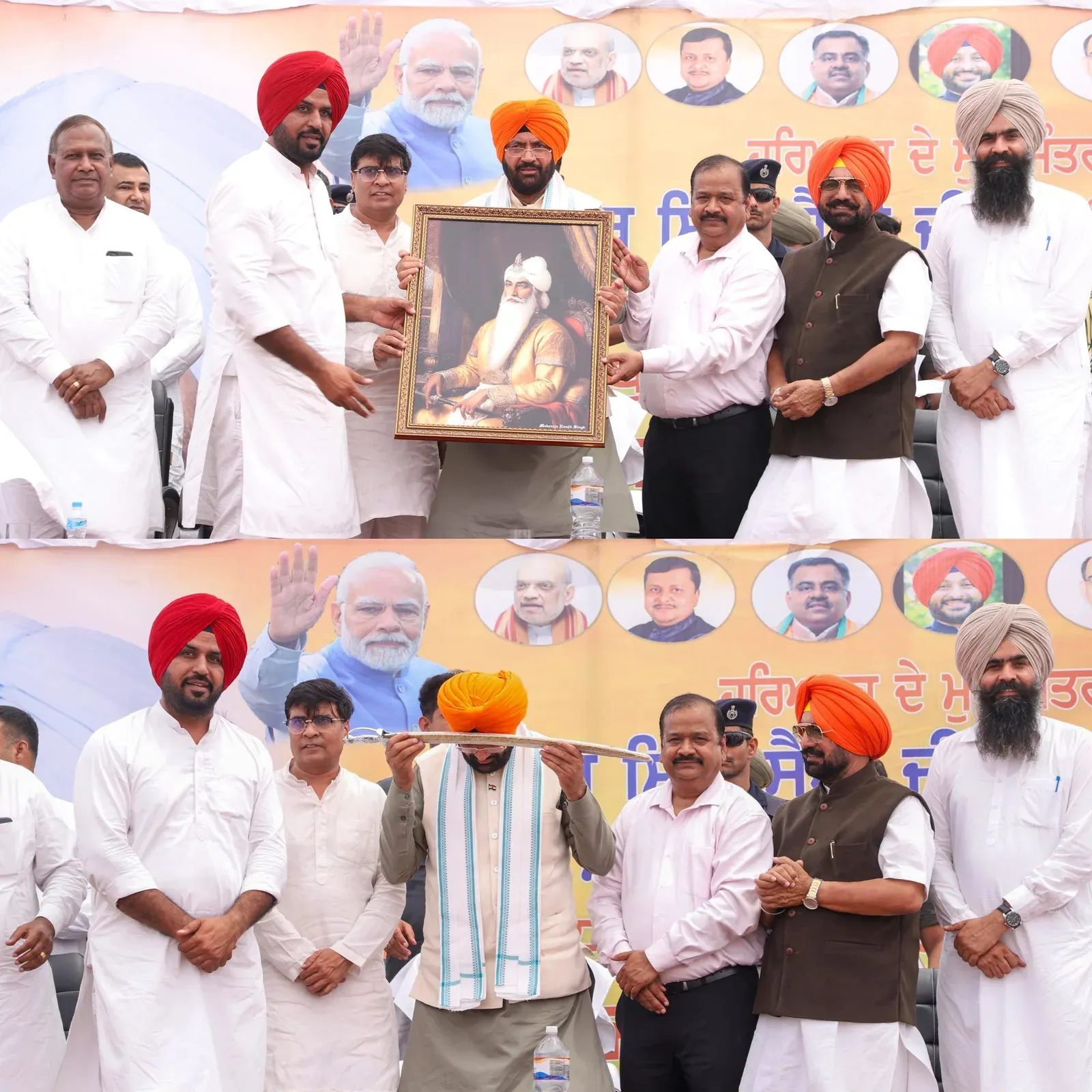CM Nayab Saini Shares Visual Update on Haryana Initiative