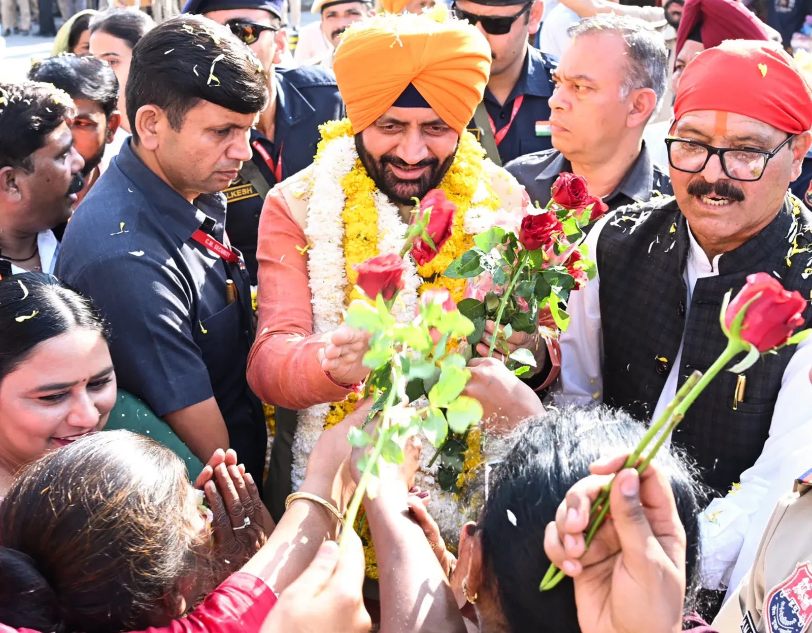 CM Nayab Saini Shares Warm Words After Amritsar Visit