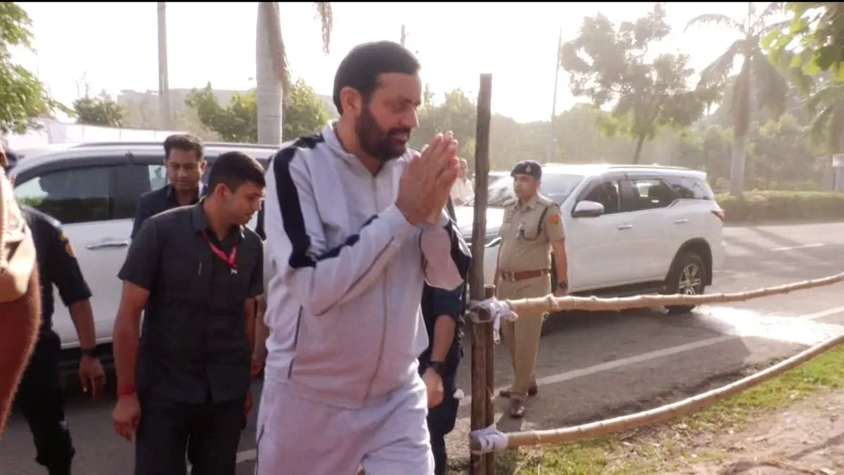 CM Nayab Saini visits HSSC police recruitment drive in Panchkula