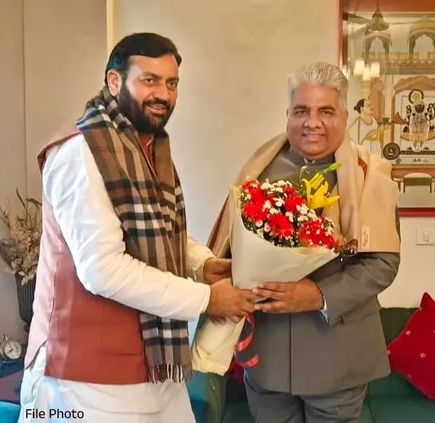 CM Nayab Saini Wishes Bhupender Yadav on Birthday