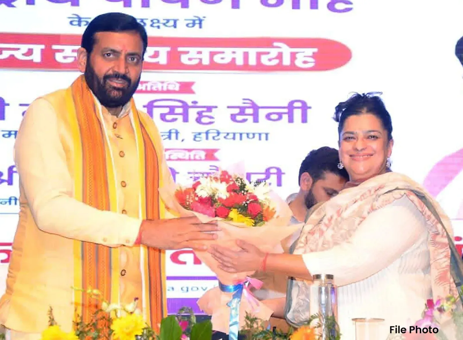 CM Nayab Saini Wishes Minister Shruti Choudhary on Birthday