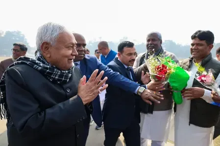 Did CM Nitish Launch Development Initiatives in East Champaran During Samridhi Yatra?