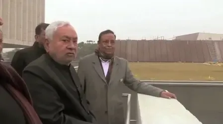 सीएम नीतीश ने बिहार और पटना संग्रहालय को जोड़ने वाली टनल का किया निरीक्षण, जल्द पूरा करने के निर्देश