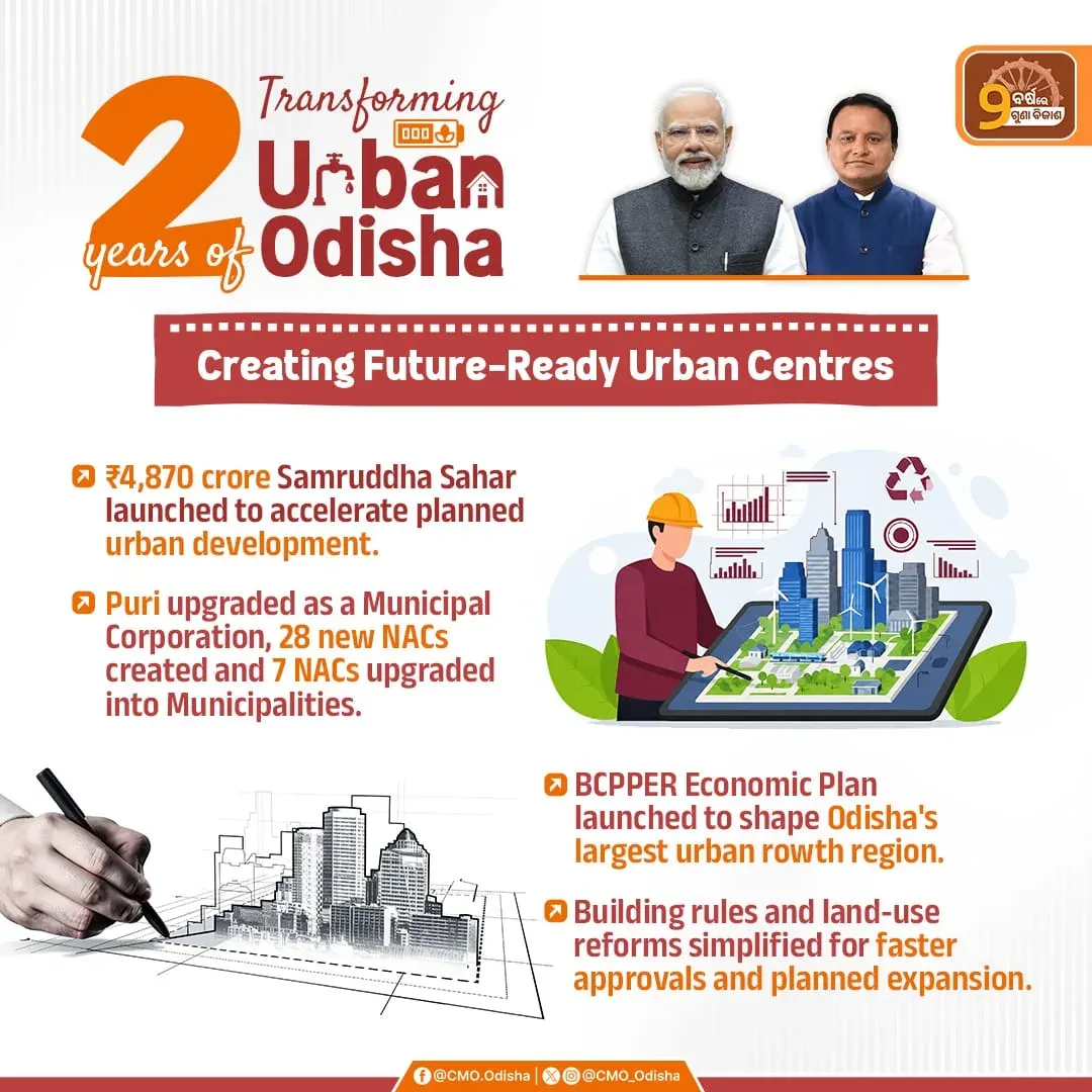 CM Odisha: Urban growth entering new planned era