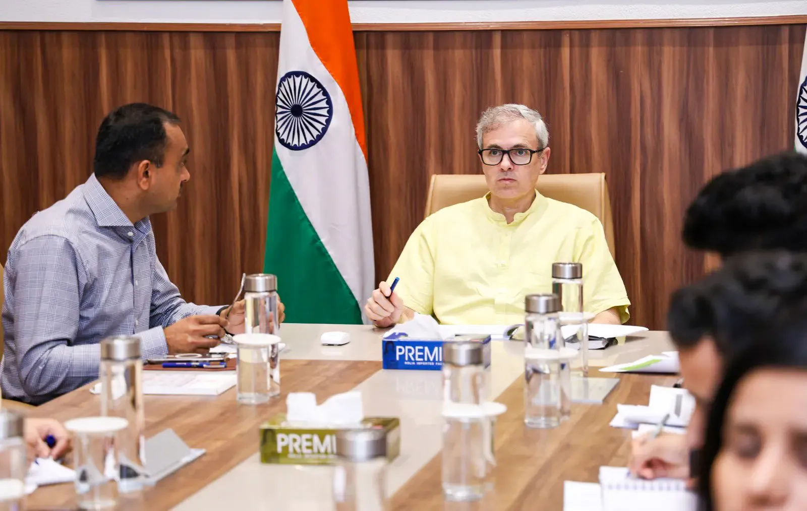 Omar Abdullah Evaluates Expansive Plans for JK Houses Nationwide