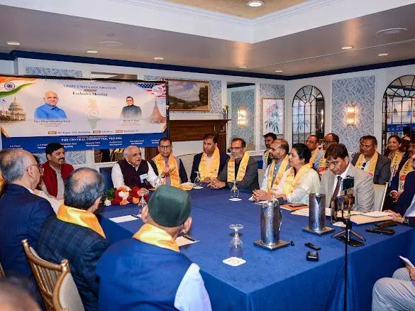 Gujarat CM Patel pitches GIFT City, semiconductors to diaspora in Washington