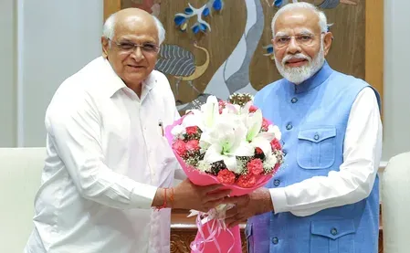 Gujarat CM Bhupendra Patel pledges Viksit Bharat push on 64th birthday