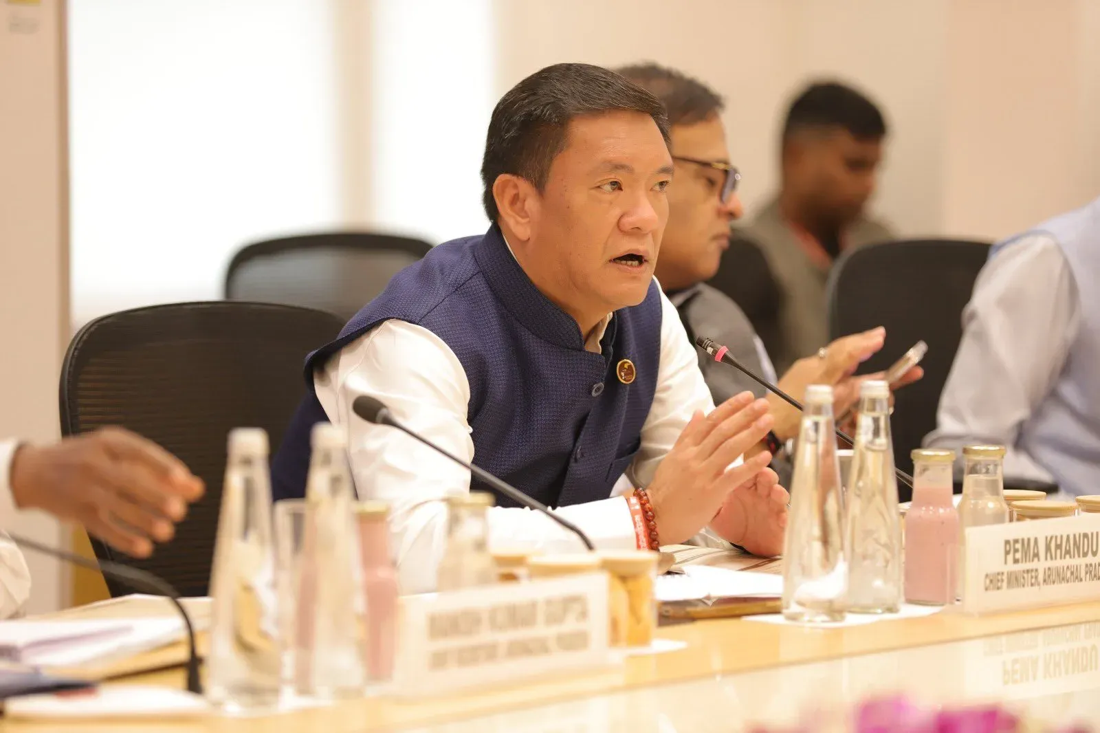 CM Pema Khandu at NITI Aayog's First NE States Interaction