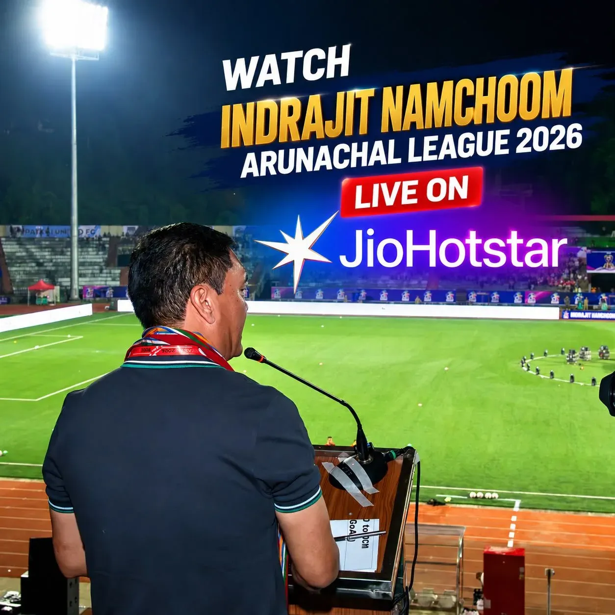 CM Pema Khandu backs Arunachal football league on JioHotstar