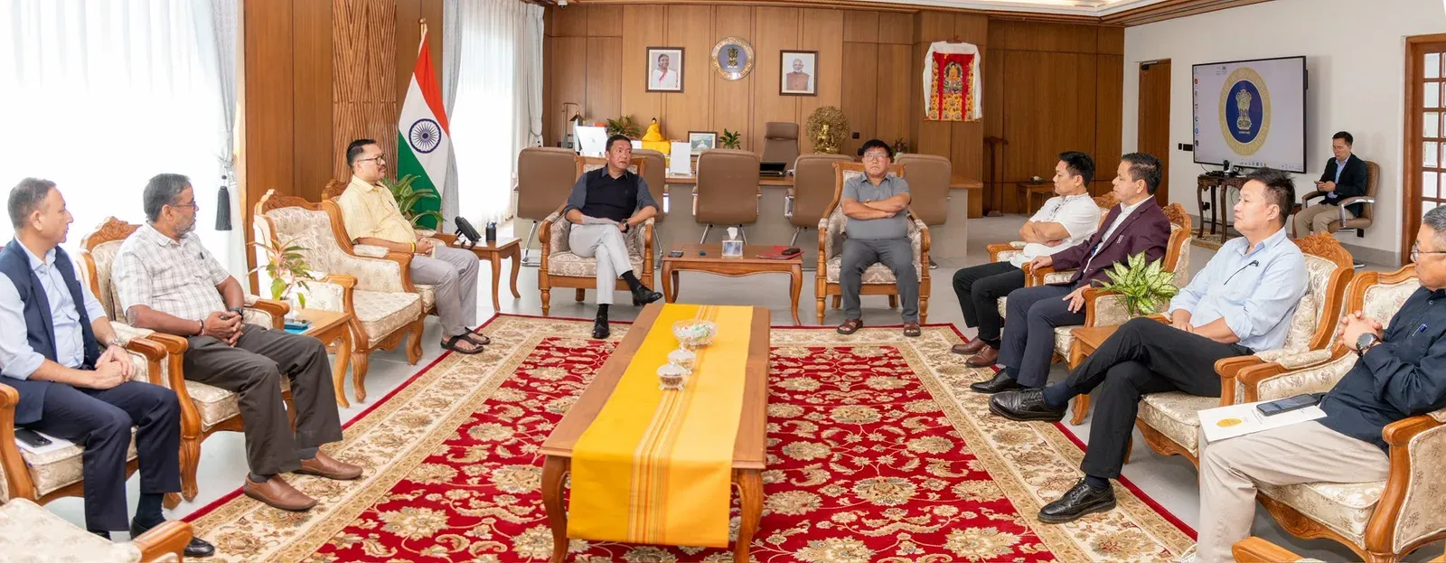 CM Pema Khandu Convenes All-Party Meet on Siang Dam PFR