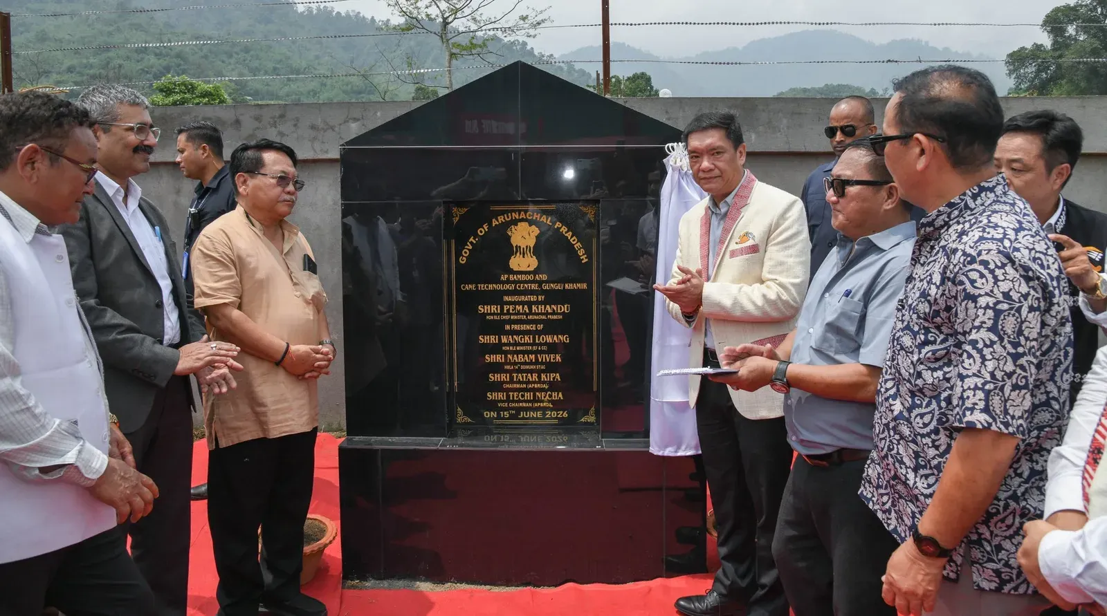 CM Pema Khandu Dedicates Bamboo & Cane Tech Centre in Arunachal