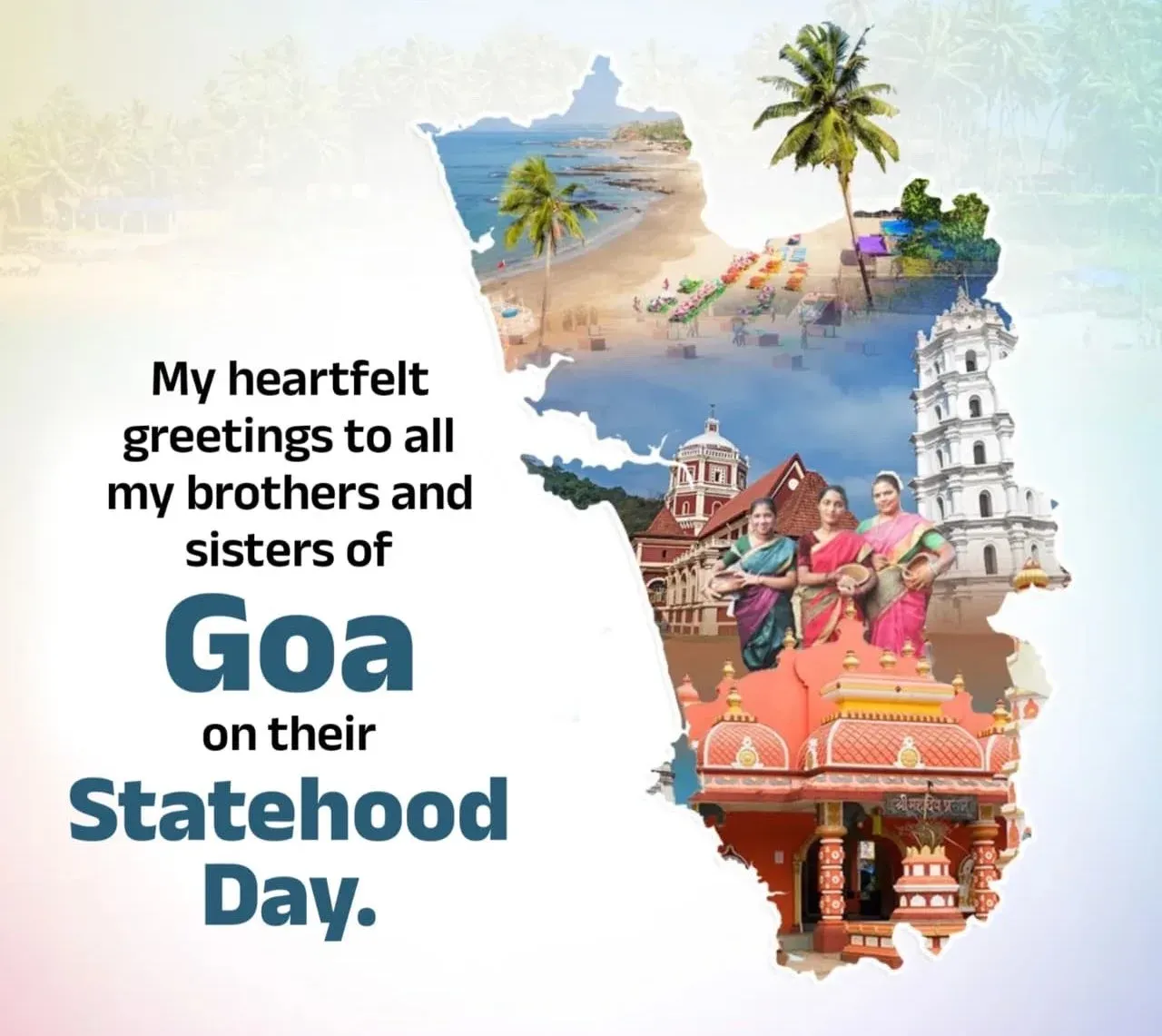 CM Pema Khandu Greets Goa on Statehood Day