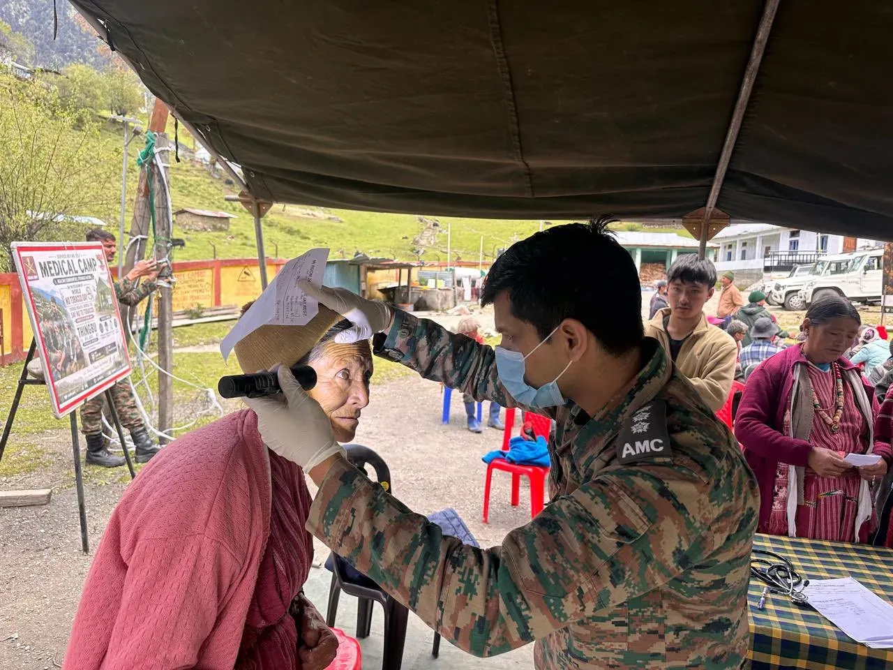 CM Pema Khandu Hails Army Medical Camp for 200+ Border Villagers
