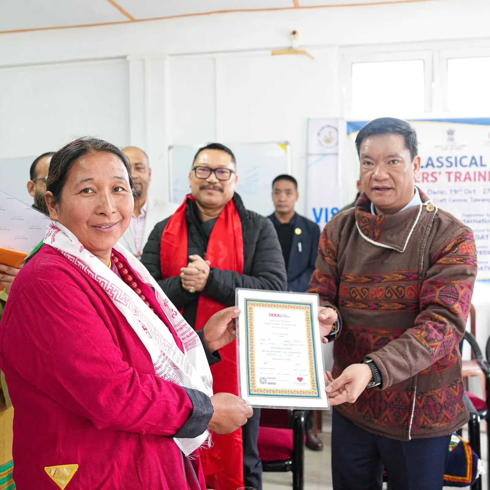 CM Pema Khandu hails Usha Silai School teachers in Tawang