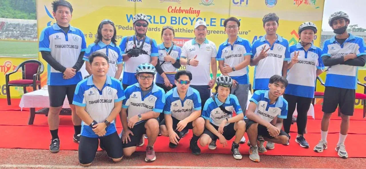 CM Pema Khandu Hails World Bicycle Day Event in Arunachal