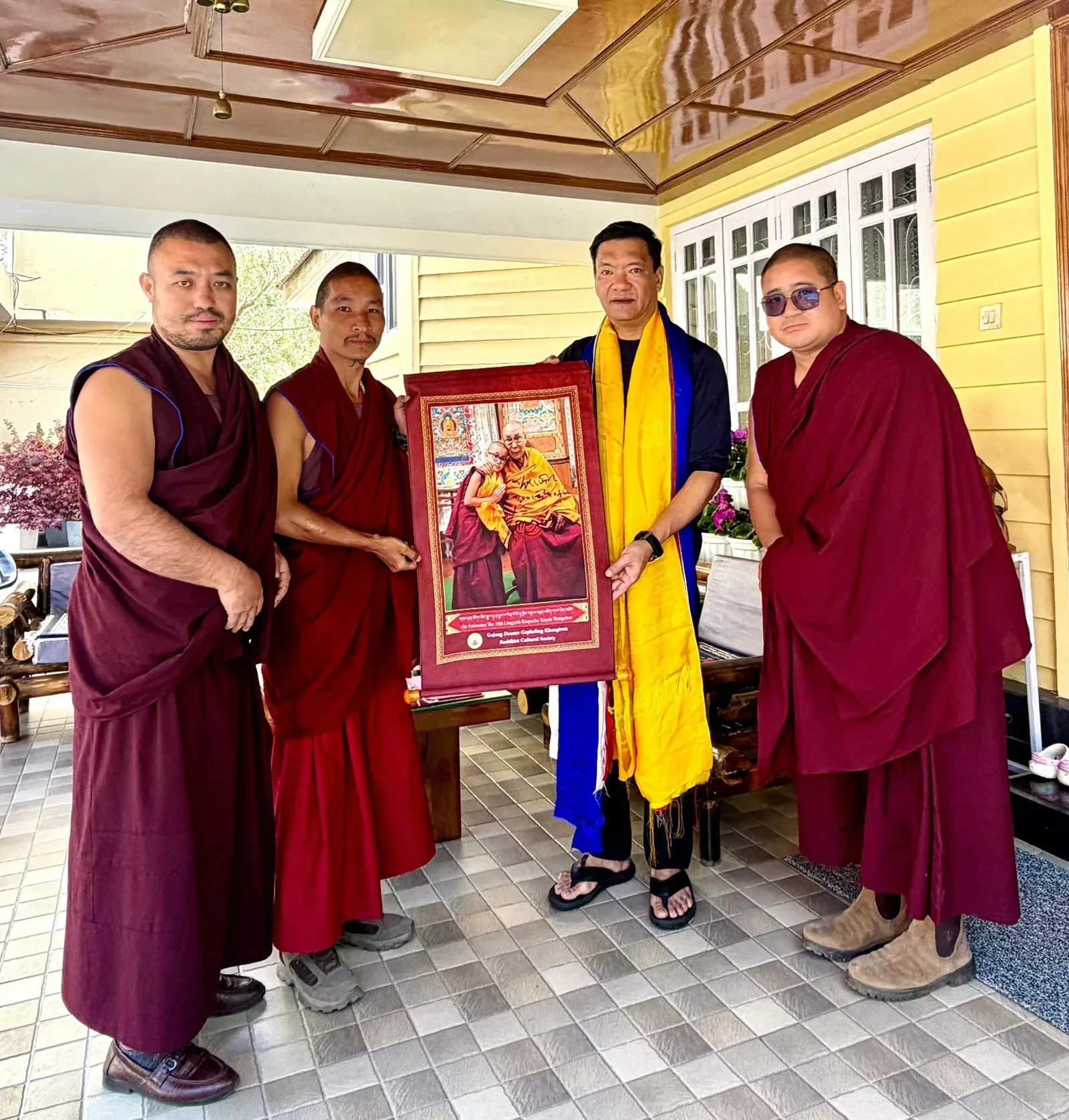 CM Pema Khandu Honours Lhagalaya Lineage of Mon Region