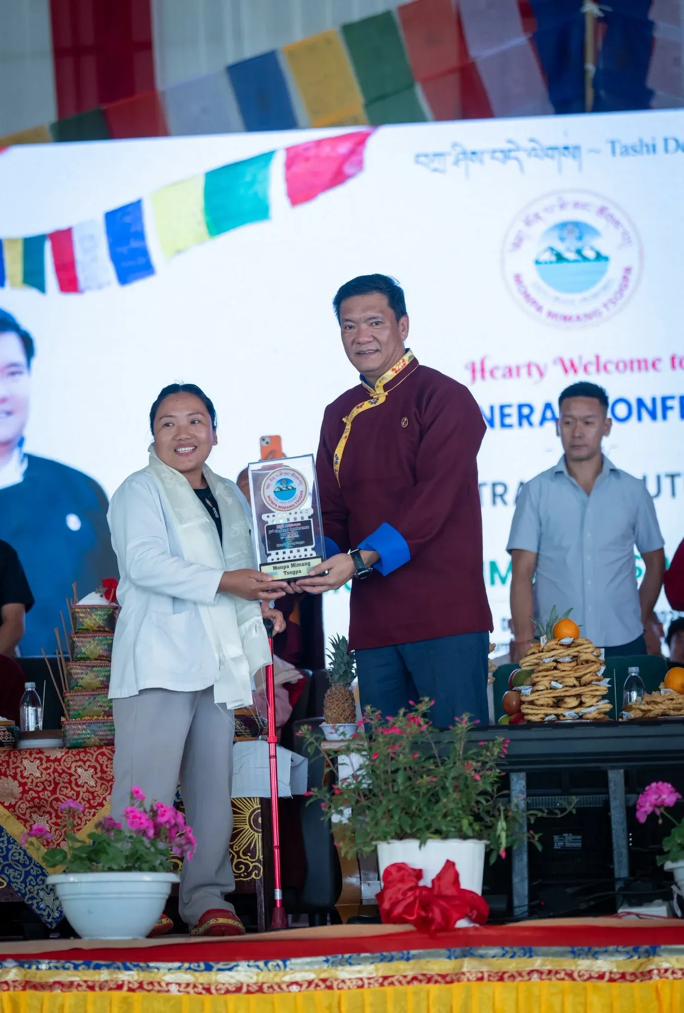 CM Pema Khandu Honours Monpa Achievers at MMT's 3rd General Conference