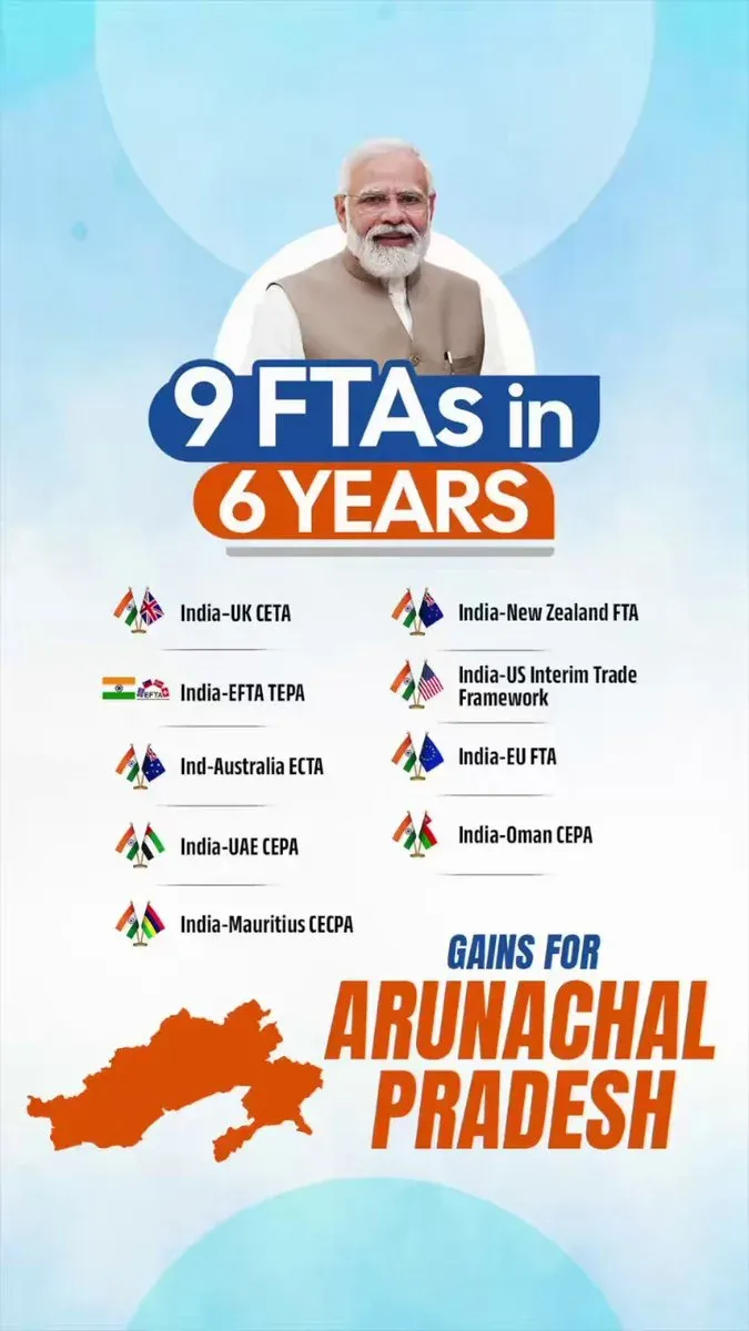CM Pema Khandu: India's FTAs open global doors for Arunachal