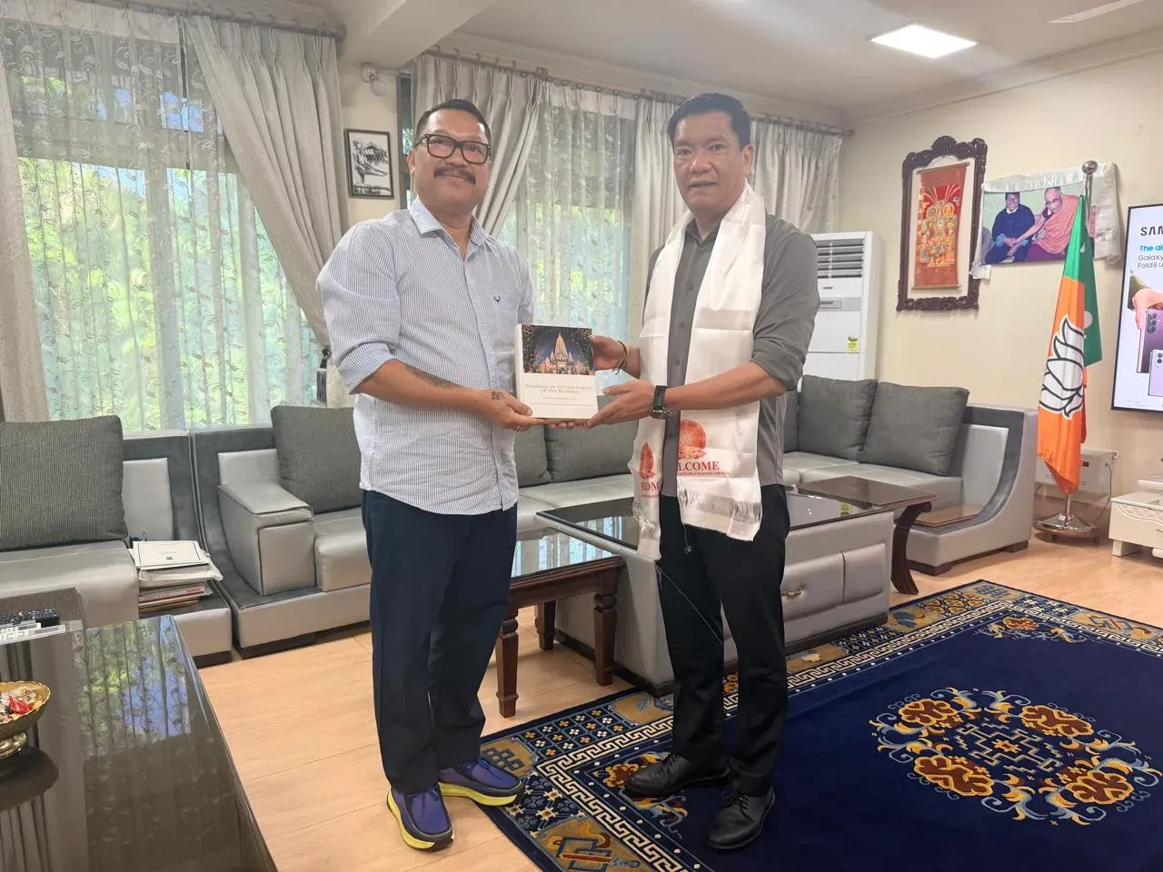 CM Pema Khandu Lauds Book on Buddhist Spiritual Legacy