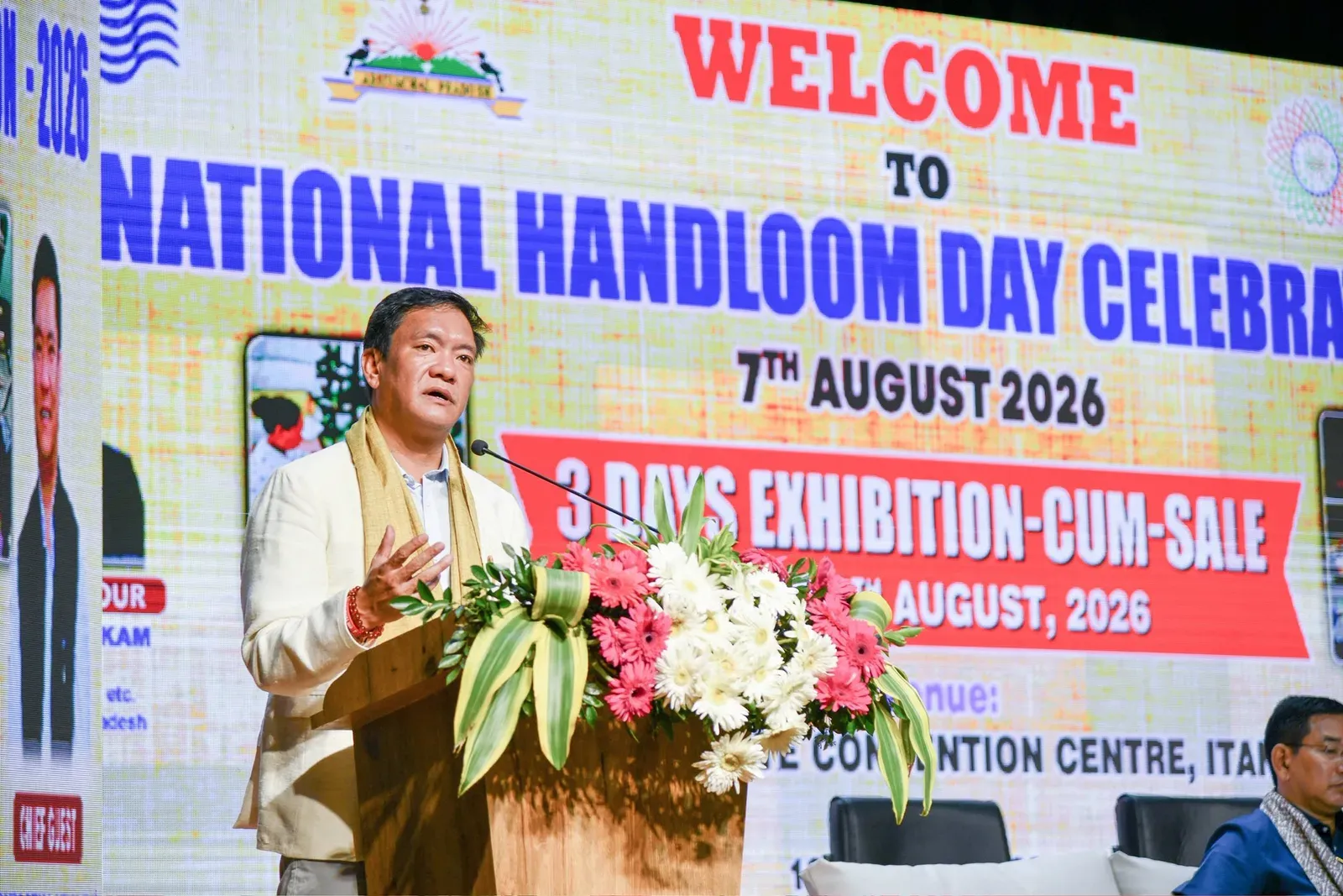 CM Pema Khandu Launches 12th National Handloom Day in Itanagar