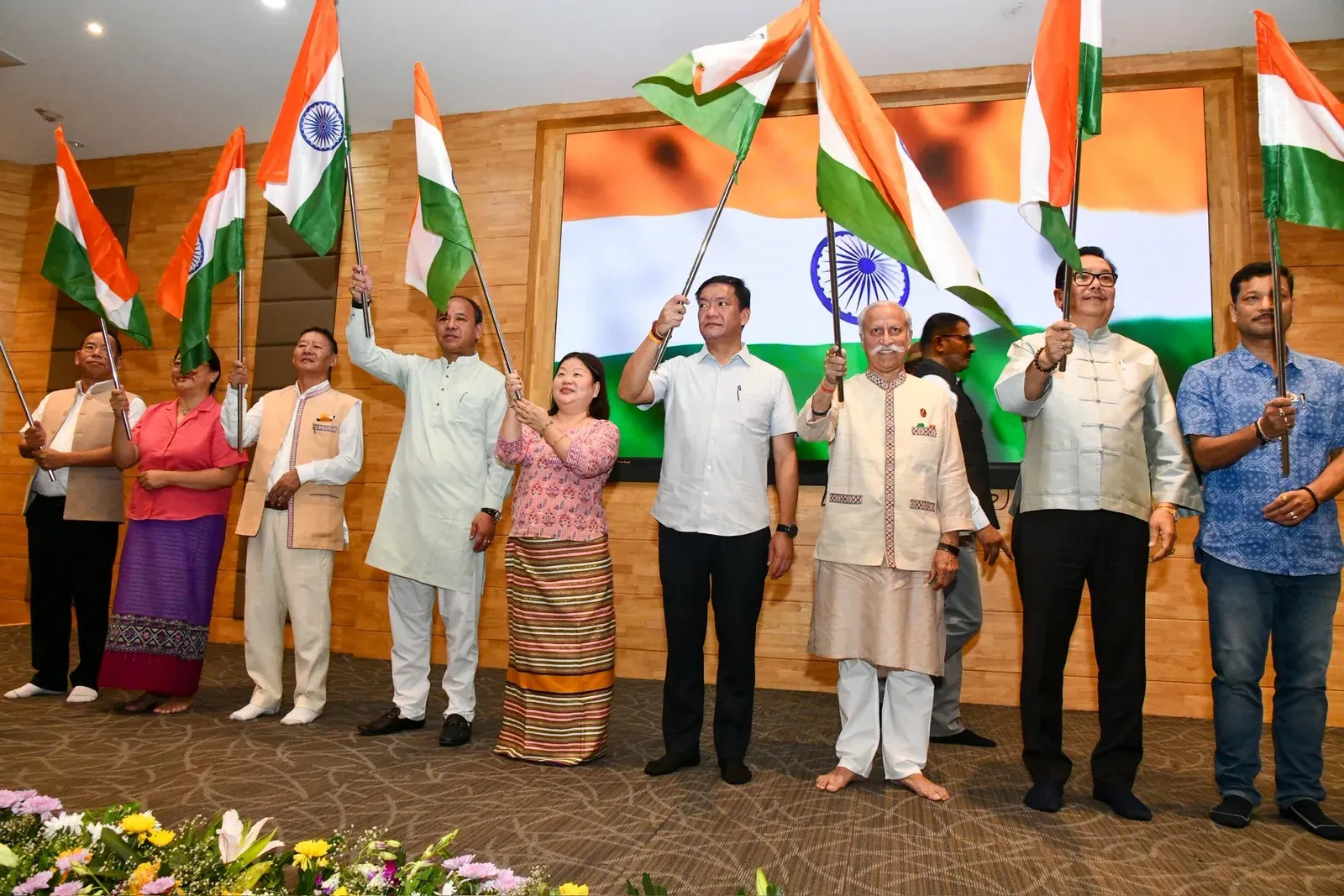 CM Pema Khandu launches Har Ghar Tiranga in Itanagar