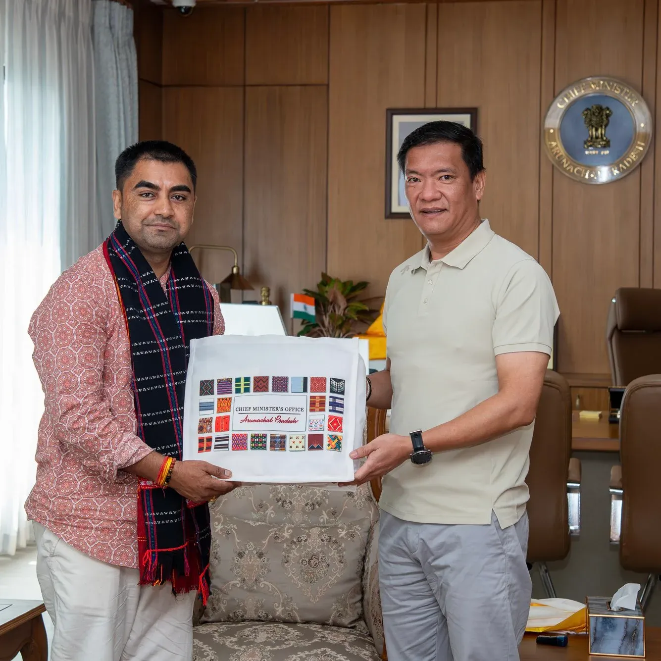 CM Pema Khandu Links Mebo to Sikkim's Temi in Sister Constituency Pact