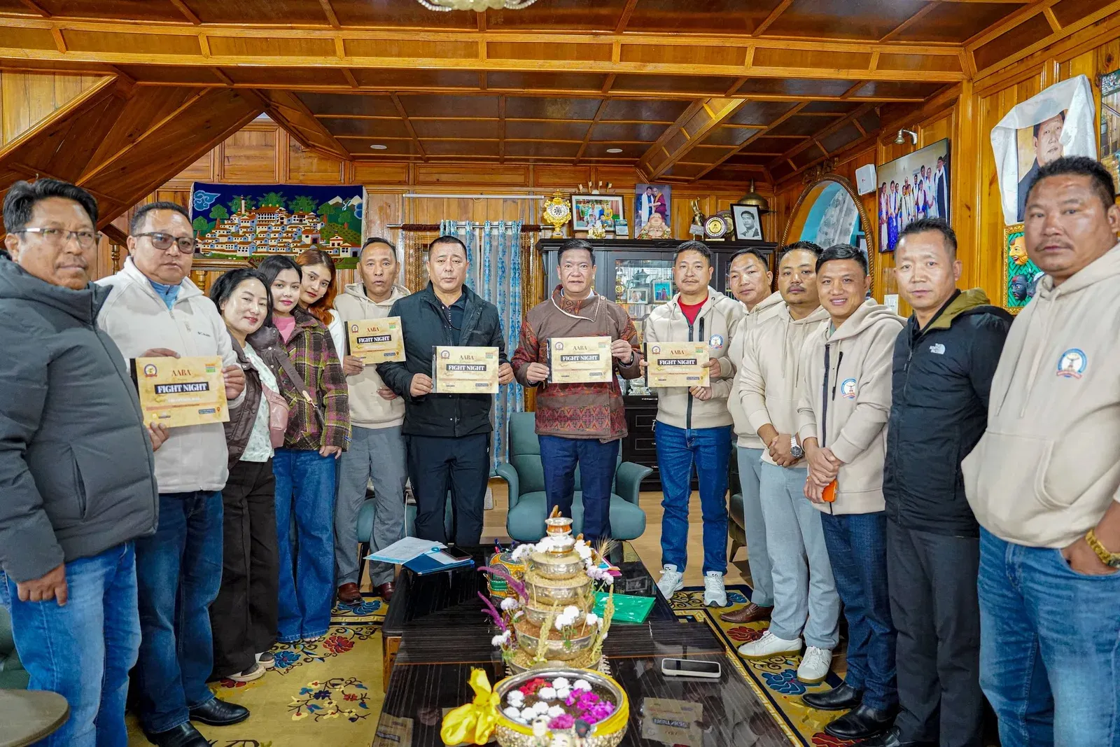 CM Pema Khandu meets AABA, backs boxing push in Arunachal