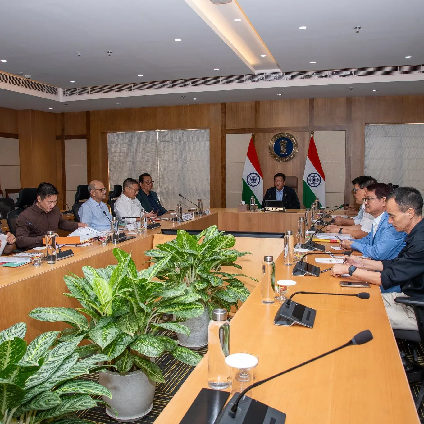 CM Pema Khandu Reviews Mission Shikshit Arunachal School Plans